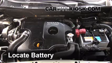2012 Nissan Juke S 1.6L 4 Cyl. Turbo Battery Clean Battery & Terminals