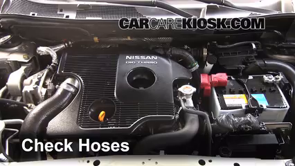 2012 Nissan Juke S 1.6L 4 Cyl. Turbo Mangueras Revisar mangueras
