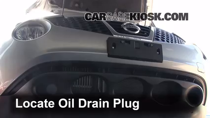 2012 Nissan Juke S 1.6L 4 Cyl. Turbo Oil Change Oil and Oil Filter