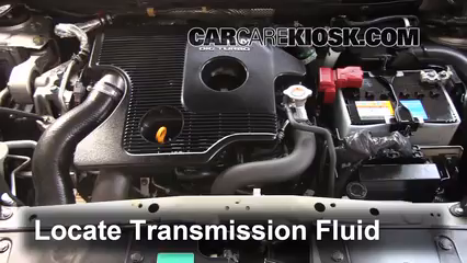 2012 Nissan Juke S 1.6L 4 Cyl. Turbo Transmission Fluid Check Fluid Level
