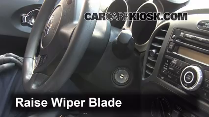 2012 Nissan Juke S 1.6L 4 Cyl. Turbo Windshield Wiper Blade (Front) Replace Wiper Blades