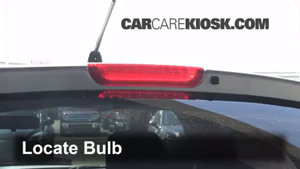 3rd Brake Light Bulb Replacement on a 2012 Nissan Juke S 1.6L 4 Cyl. Turbo
