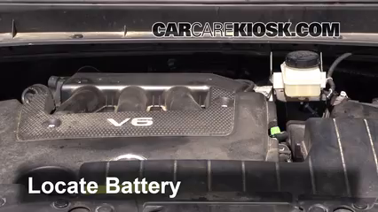 2012 Nissan Murano SL 3.5L V6 Battery Replace