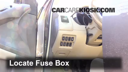 2012 Nissan Murano SL 3.5L V6 Fuse (Interior) Check