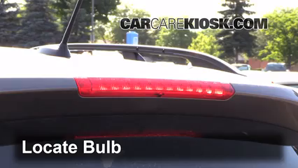 2012 Nissan Murano SL 3.5L V6 Lights Center Brake Light (replace bulb)