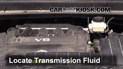 2012 Nissan Murano SL 3.5L V6 Líquido de transmisión Agregar líquido