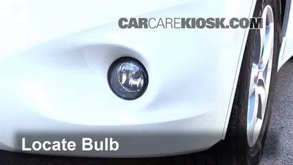 2012 Nissan Quest SV 3.5L V6 Éclairage Feu antibrouillard (remplacer l'ampoule)