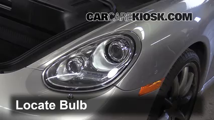 2012 Porsche Boxster 2.9L 6 Cyl. Éclairage Feux de croisement (remplacer l'ampoule)
