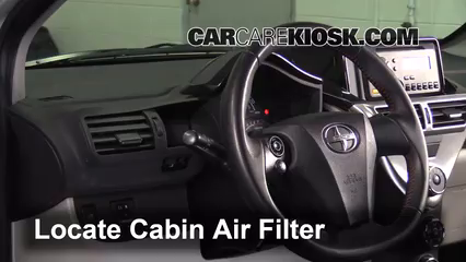 2012 Scion iQ 1.3L 4 Cyl. Air Filter (Cabin)