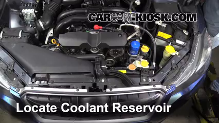 2012 Subaru Impreza 2.0L 4 Cyl. Wagon Coolant (Antifreeze) Fix Leaks