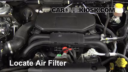 2012 Subaru Outback 2.5i Premium 2.5L 4 Cyl. Filtro de aire (motor) Control