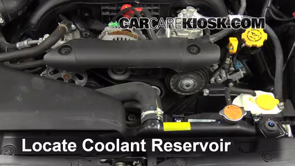2012 Subaru Outback 2.5i Premium 2.5L 4 Cyl. Coolant (Antifreeze) Check Coolant Level