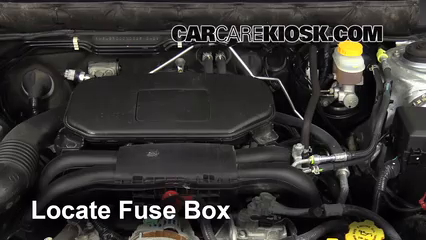 2012 Subaru Outback 2.5i Premium 2.5L 4 Cyl. Fuse (Engine) Replace