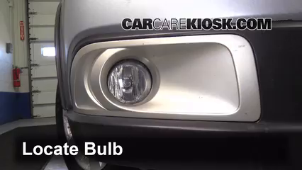 2012 Subaru Outback 2.5i Premium 2.5L 4 Cyl. Luces Luz de niebla (reemplazar foco)