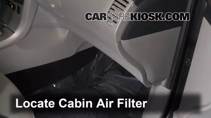2012 Toyota Corolla LE 1.8L 4 Cyl. Air Filter (Cabin)