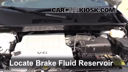 2012 Toyota Highlander 3.5L V6 Brake Fluid