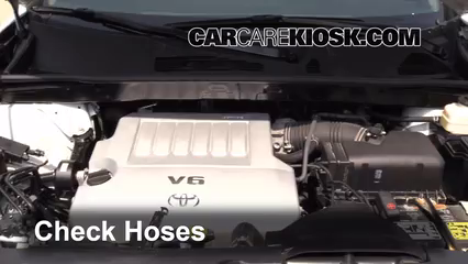 2012 Toyota Highlander 3.5L V6 Hoses Check Hoses