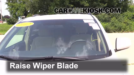 2012 Toyota Highlander 3.5L V6 Windshield Wiper Blade (Front) Replace Wiper Blades
