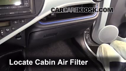 2012 Toyota Prius C 1.5L 4 Cyl. Air Filter (Cabin)