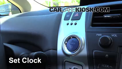 2012 Toyota Prius V 1.8L 4 Cyl. Clock