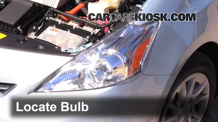 2012 Toyota Prius V 1.8L 4 Cyl. Lights Daytime Running Light (replace bulb)