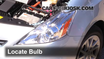 2012 Toyota Prius V 1.8L 4 Cyl. Luces Luz de estacionamiento (reemplazar foco)