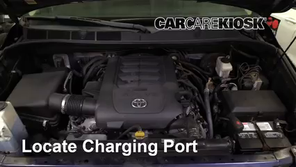 2012 Toyota Tundra Limited 5.7L V8 Crew Cab Pickup Climatisation Ajouter du réfrigérant