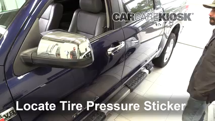 2012 Toyota Tundra Limited 5.7L V8 Crew Cab Pickup Tires & Wheels Check Tire Pressure