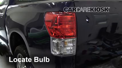 2012 Toyota Tundra Limited 5.7L V8 Crew Cab Pickup Éclairage Feux de position arrière (remplacer ampoule)