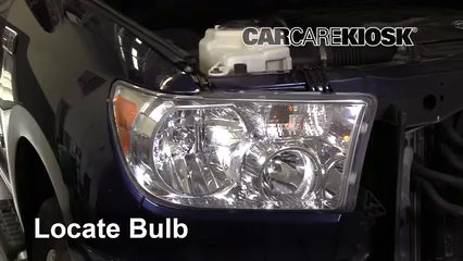 2012 Toyota Tundra Limited 5.7L V8 Crew Cab Pickup Éclairage Feu clignotant avant (remplacer l'ampoule)