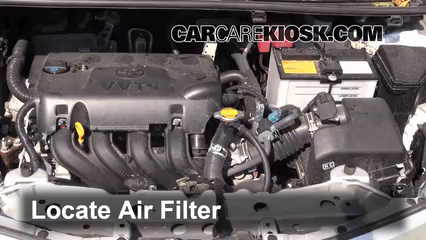 2012 Toyota Yaris L 1.5L 4 Cyl. Hatchback (4 Door) Air Filter (Engine) Check