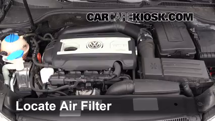 2012 Volkswagen GTI 2.0L 4 Cyl. Turbo Hatchback (2 Door) Air Filter (Engine)