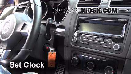 2012 Volkswagen GTI 2.0L 4 Cyl. Turbo Hatchback (2 Door) Clock