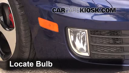 2012 Volkswagen GTI 2.0L 4 Cyl. Turbo Hatchback (2 Door) Éclairage Feu antibrouillard (remplacer l'ampoule)