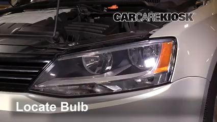2012 Volkswagen Jetta TDI 2.0L 4 Cyl. Turbo Diesel Sedan Lights Parking Light (replace bulb)