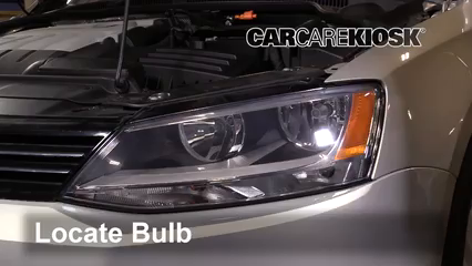 2012 Volkswagen Jetta TDI 2.0L 4 Cyl. Turbo Diesel Sedan Lights Turn Signal - Front (replace bulb)