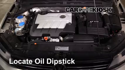 2012 Volkswagen Jetta TDI 2.0L 4 Cyl. Turbo Diesel Sedan Oil Fix Leaks