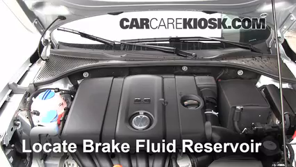 How to Add Brake Fluid: 2012 Volkswagen Passat S 2.5L 5 Cyl. Sedan (4 Door)