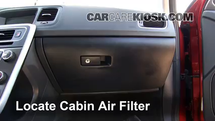 2012 Volvo S60 T5 2.5L 5 Cyl. Turbo Air Filter (Cabin)
