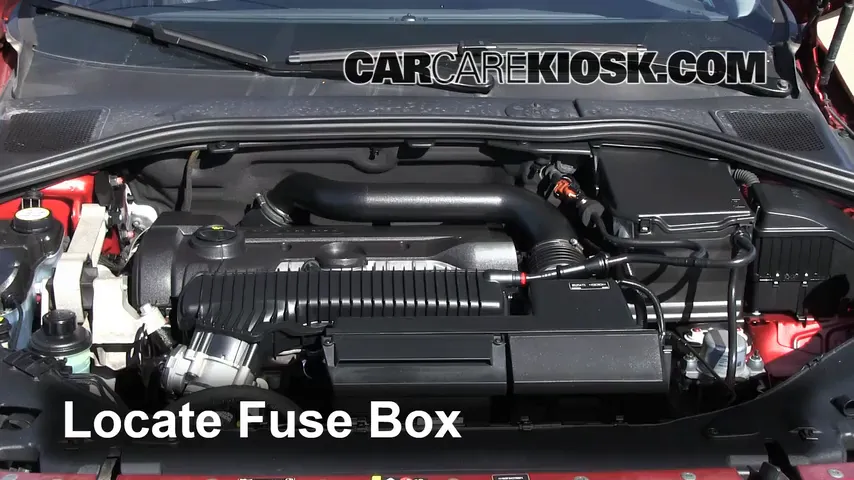 2012 volvo s60 cigarette lighter fuse Interior Fuse Box Location: 2012 Volvo S60 T5 2.5L 5 Cyl. Turbo