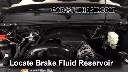 Add Brake Fluid 2007 2013 Chevrolet Silverado 1500 2013