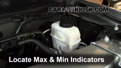 2010-2014 Ford Mustang Brake Fluid Level Check - 2013 Ford Mustang 3.7L ...