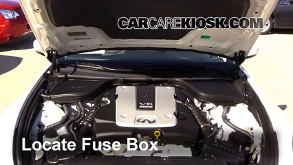 Interior Fuse Box Location: 2008-2013 Infiniti G37 - 2012 ... g37 interior fuse box 