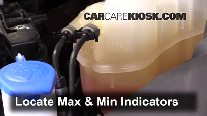 1999 lincoln town car leaking coolant from rear of vehicle