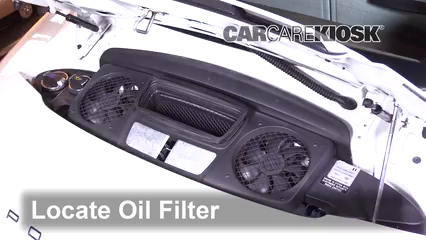 Oil & Filter Change Porsche 911 (2013-2016) - 2013 Porsche 911 Carrera
