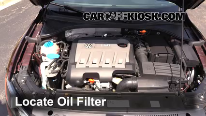 Oil & Filter Change Volkswagen Passat (2012-2019) - 2013 Volkswagen