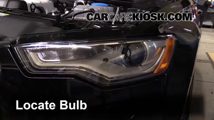 2013 Audi A6 Quattro Premium 3.0L V6 Supercharged Lights Parking Light (replace bulb)