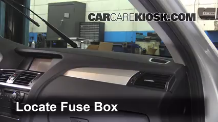 Interior Fuse Box Location: 2011-2017 BMW X3 - 2013 BMW X3 xDrive28i 2