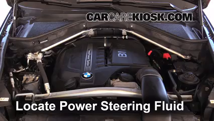 2013 BMW X5 xDrive35i 3.0L 6 Cyl. Turbo Fuites de Liquide Liquide de direction assistée (réparer fuites)