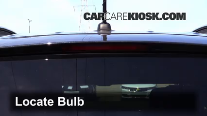 2013 Buick Enclave 3.6L V6 Luces Luz de freno central (reemplazar foco)